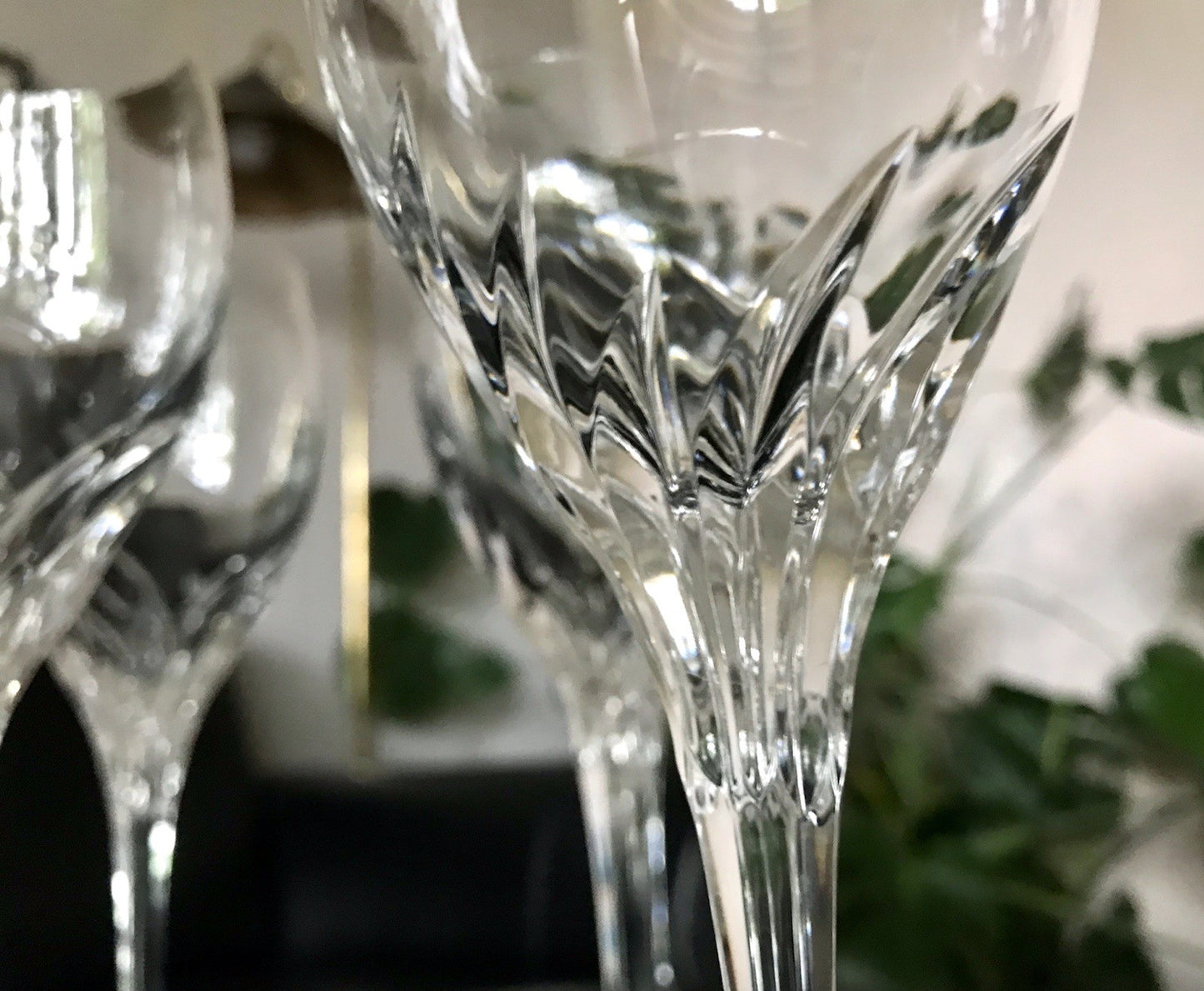 EDEL 6 Weingläser Gläser  Kristallglas Nachtmann Yvonne Bleikristall