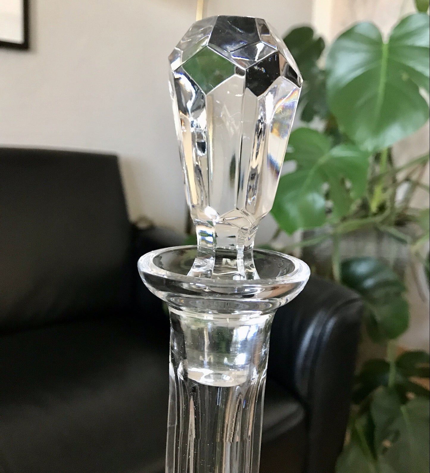 Vintage Nachtmann Antika Kristallglas Bleikristall Karaffe Dekanter EDEL