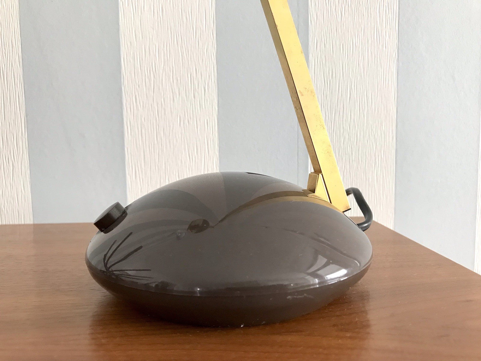 Vintage Space Age 60er 70er Tischleuchte Lampe Leuchte Eyeball veaun gold