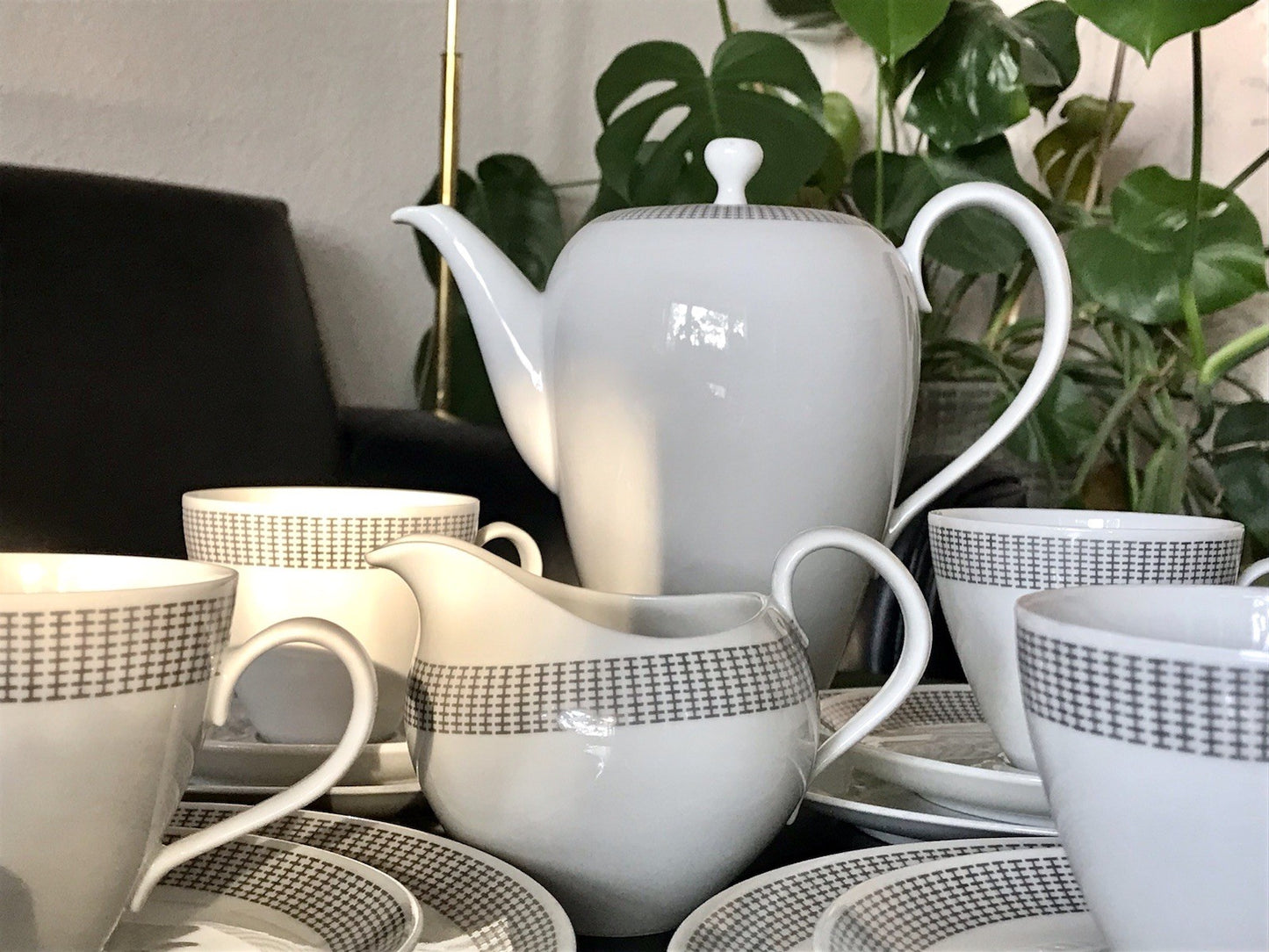 Vintage Thomas / Rosenthal Porzellan Kaffeeservice Eva Zeisel Design Klassiker