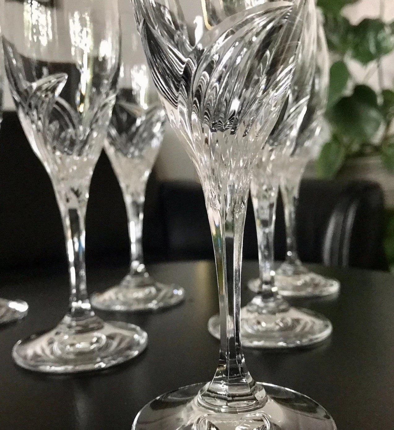 EDEL 5 Cherrygläser Gläser  Kristallglas Nachtmann Yvonne Bleikristall