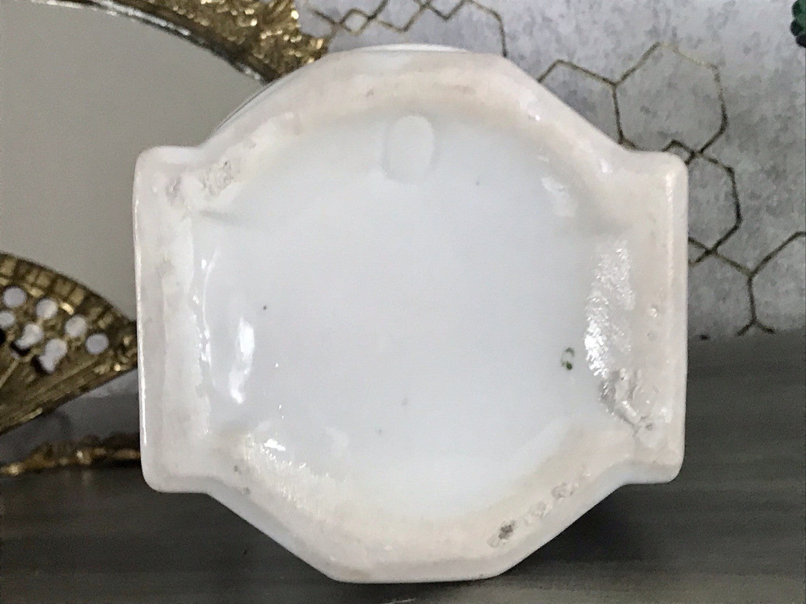 Antik Porzellan Dose Vorratsgefäß Vorratsdose Gries Rosen Jugendstil Art Déco