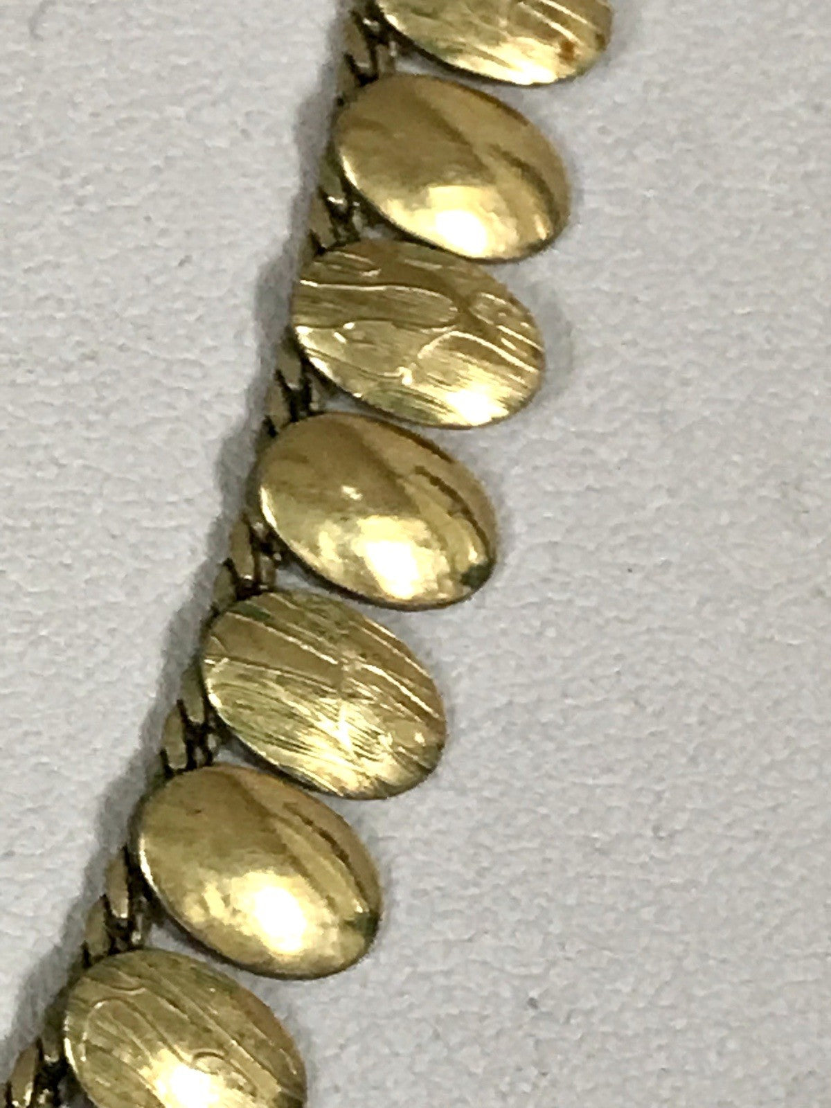 Vintage 60er Collier Halskette Amerik. Doublè gold SCHÖN
