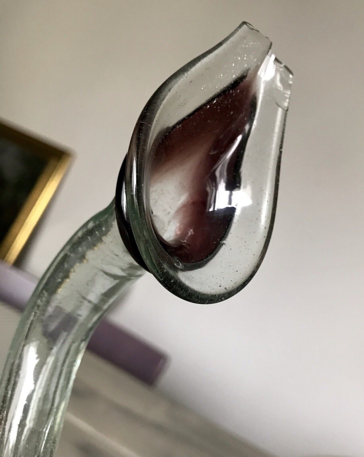 Antik Tränenfänger Glas Vasenflasche Rosen Spinkler Tränenflasche persisch