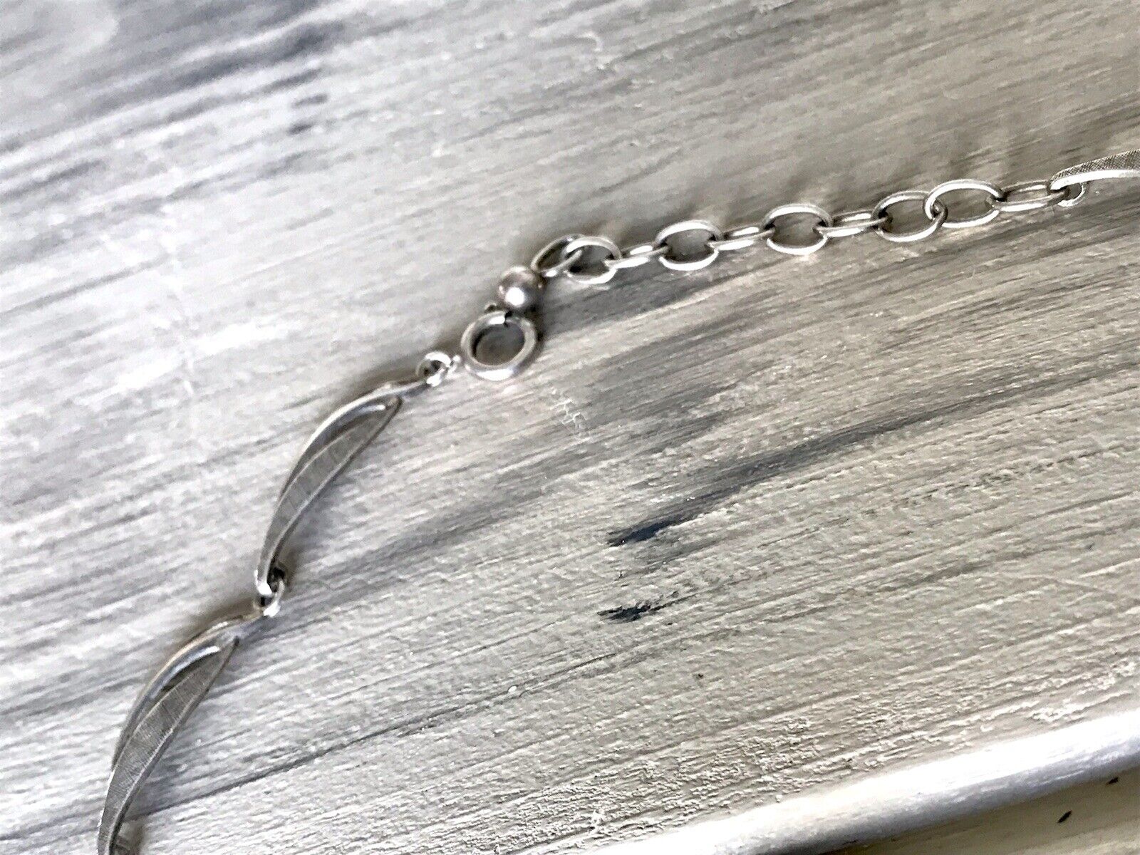 Alt Vintage Edel 800 Silber Collier Halskette
