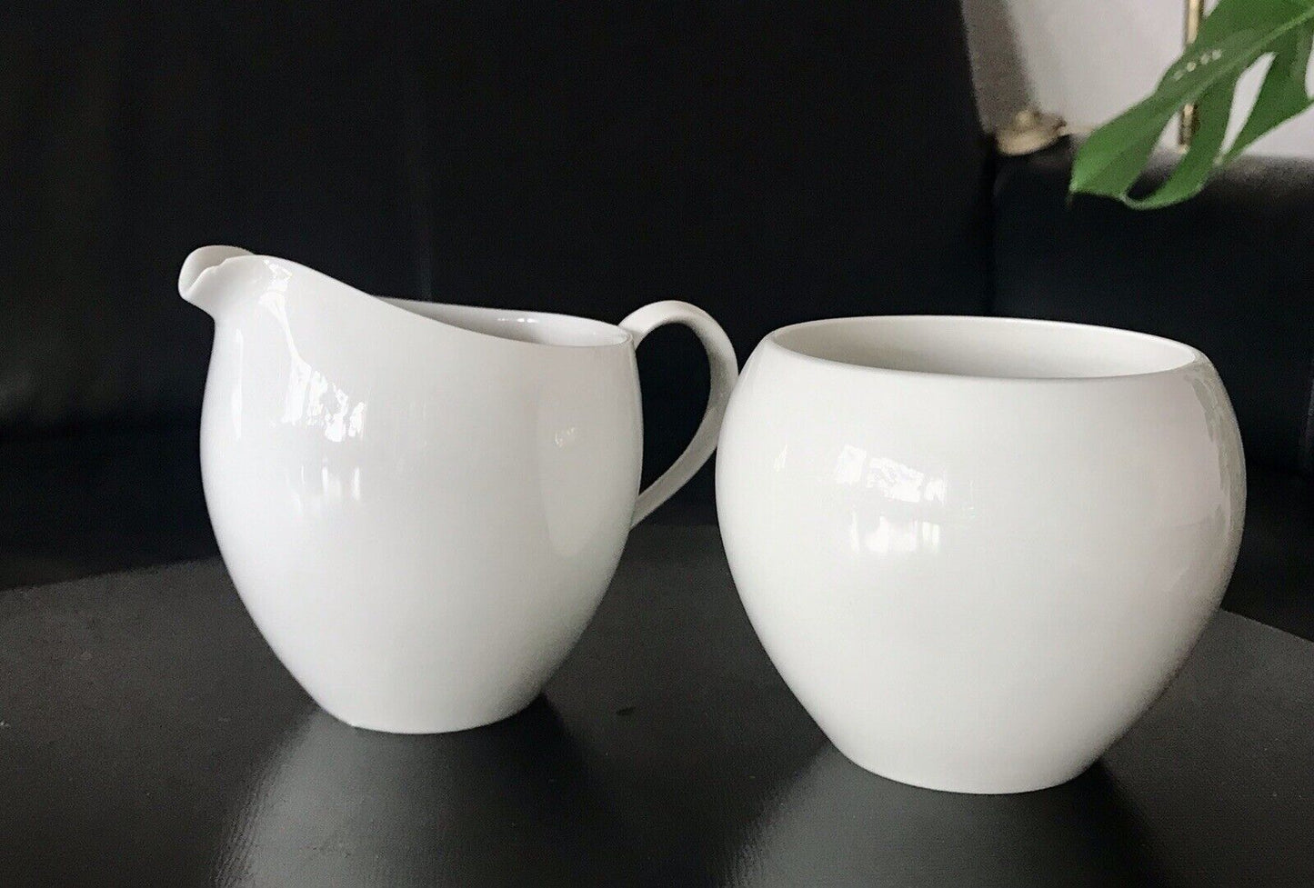 KPM Bauhaus Design Trude Petri Urbino Porzellan Edel 1946-59 Kännchen Zuckertopf