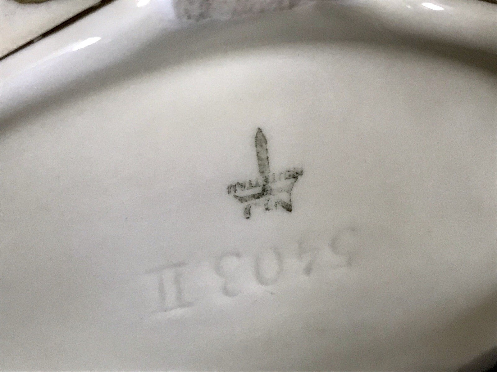 Antik Art Déco Porzellan Dose 02 Deckeldose Schatulle Bonboniere Neu-Tettau 1930