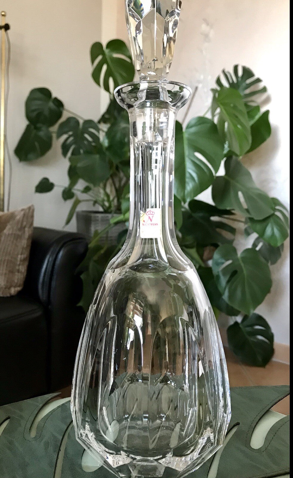 Vintage Nachtmann Antika Kristallglas Bleikristall Karaffe Dekanter EDEL