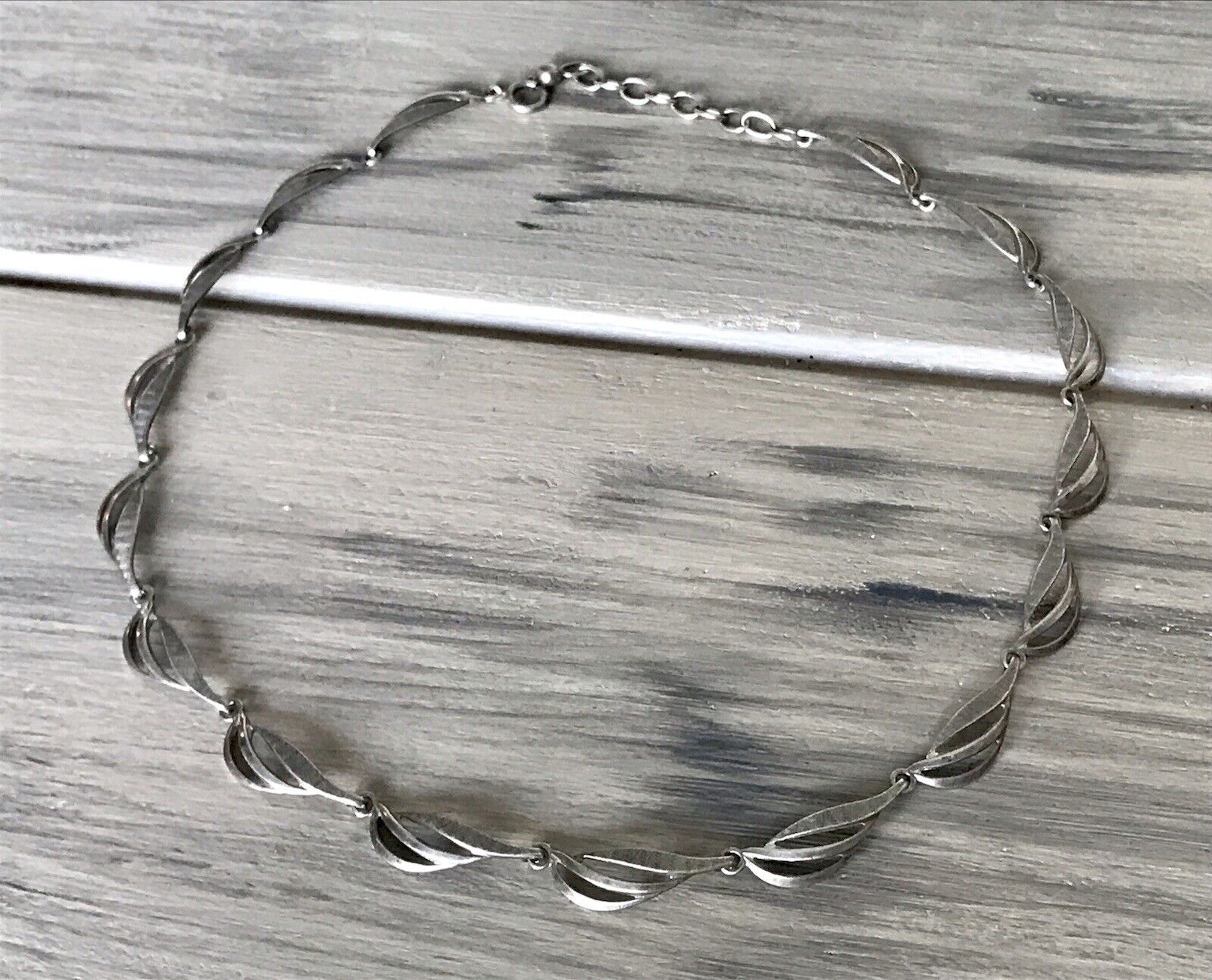 Alt Vintage Edel 800 Silber Collier Halskette