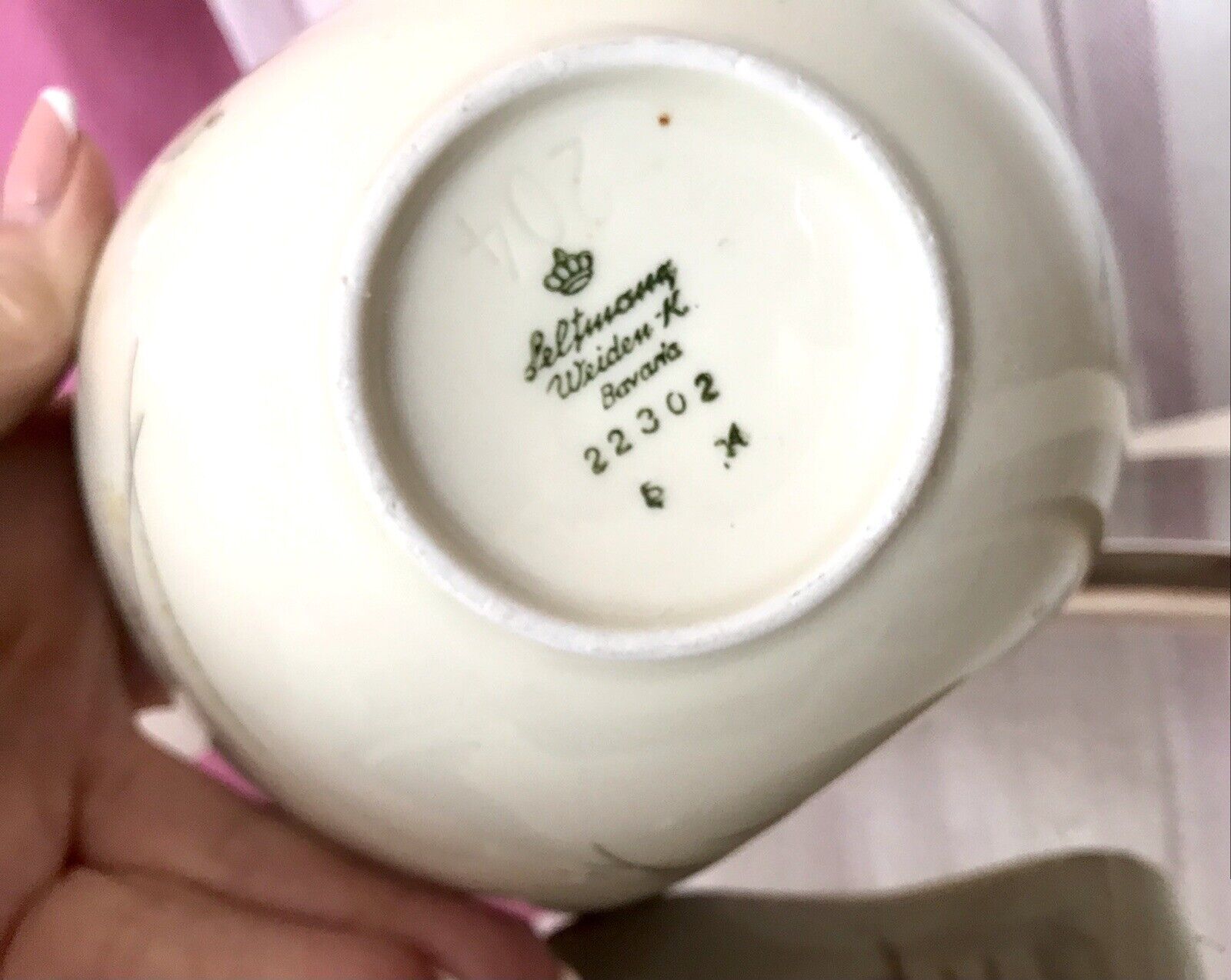 MCM Vintage 50er 60er Porzellan Dose Deckeldose Bonboniere Elfenbein Seltmann