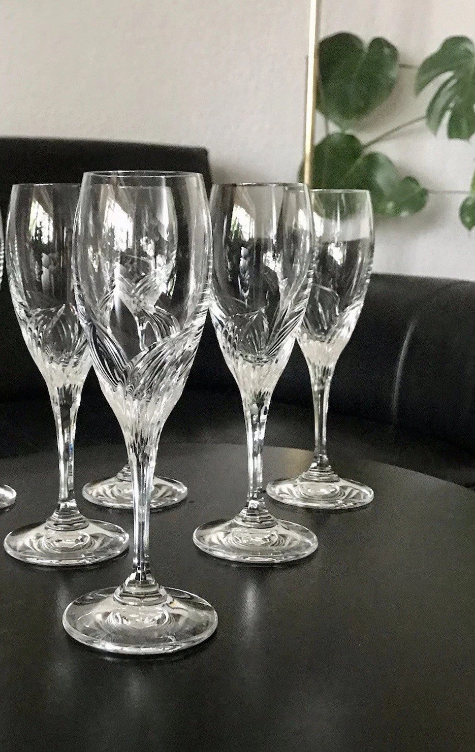 EDEL 5 Cherrygläser Gläser  Kristallglas Nachtmann Yvonne Bleikristall