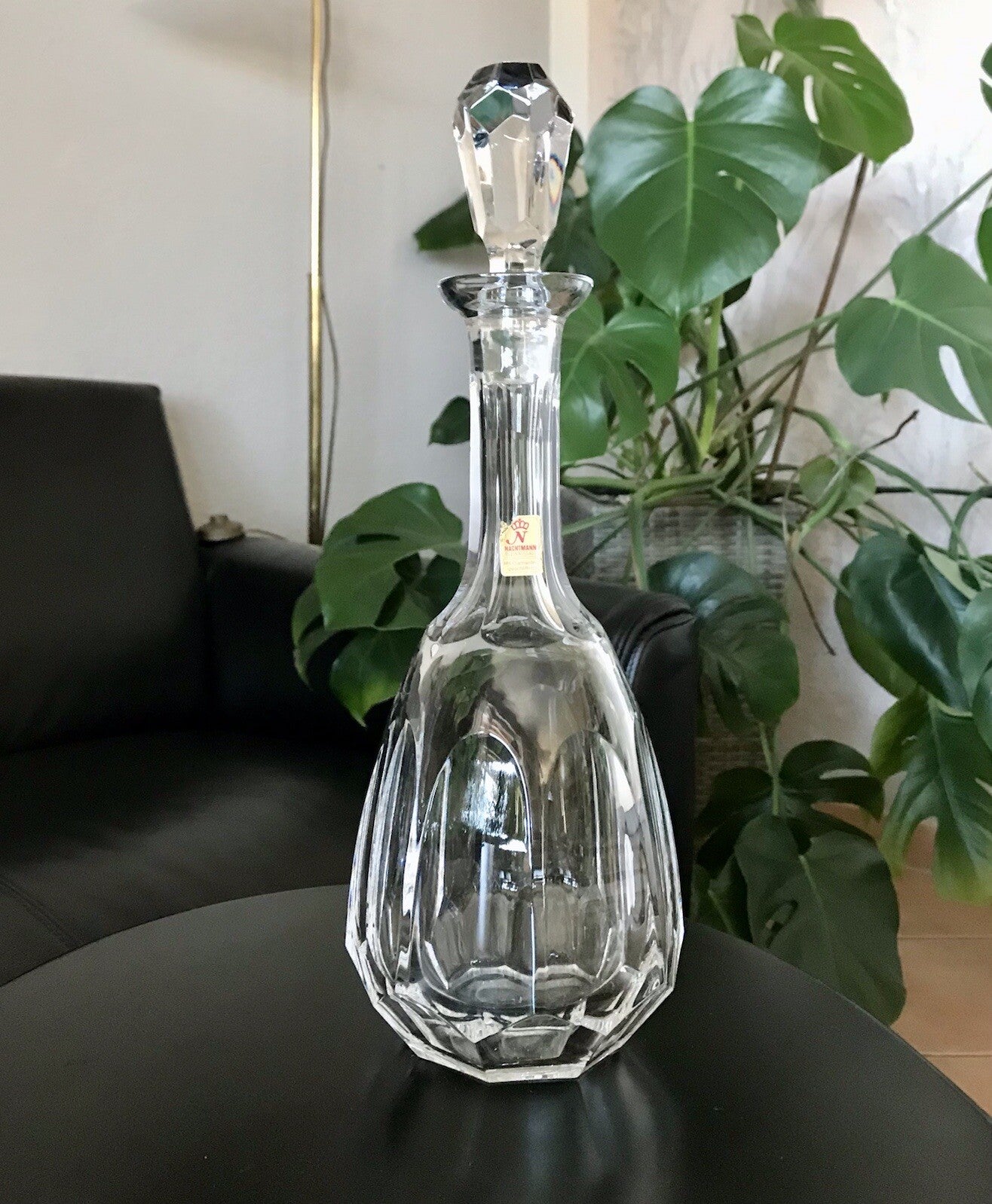 Vintage Nachtmann Antika Kristallglas Bleikristall Karaffe Dekanter EDEL