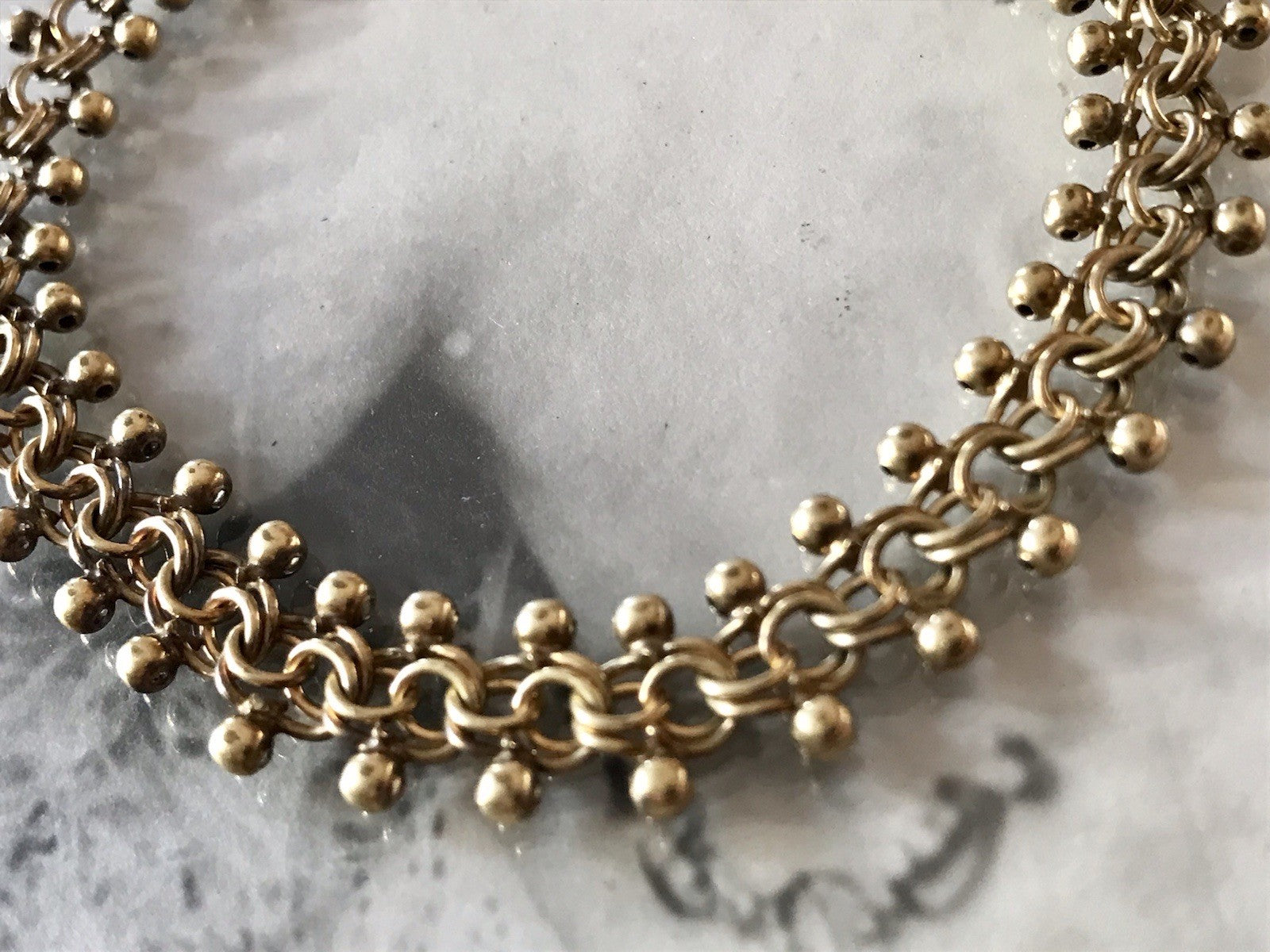 Vintage Armband vergoldet Amerik. Doublè  SCHÖN! FBM