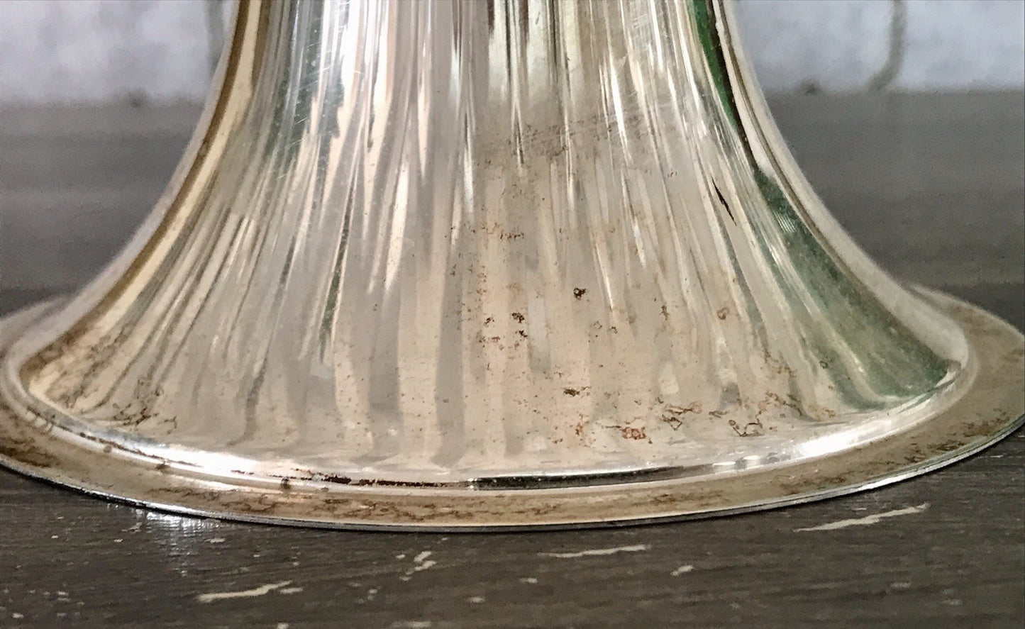 Vintage Tortenständer Tortenplatte Glas Kristallglas Bleikristall