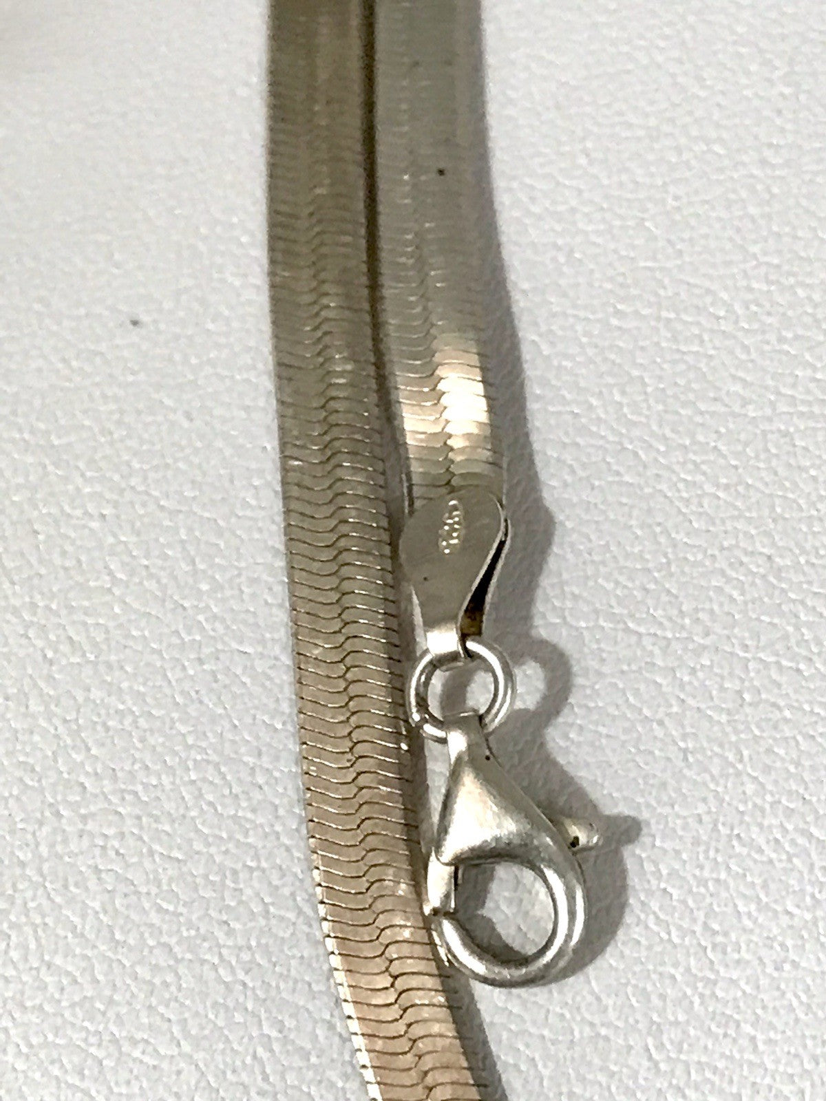 Vintage Modern 925 Silber Schmuck Set Collier Halskette & Armband Zeitlos