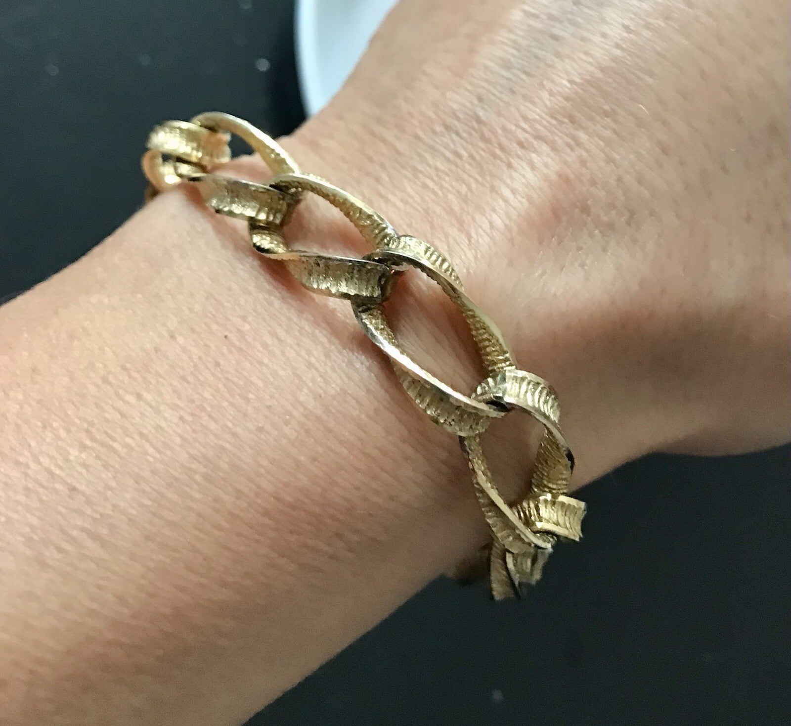 Vintage Armband vergoldet Amerik. Doublè Andreas Daub SCHÖN!