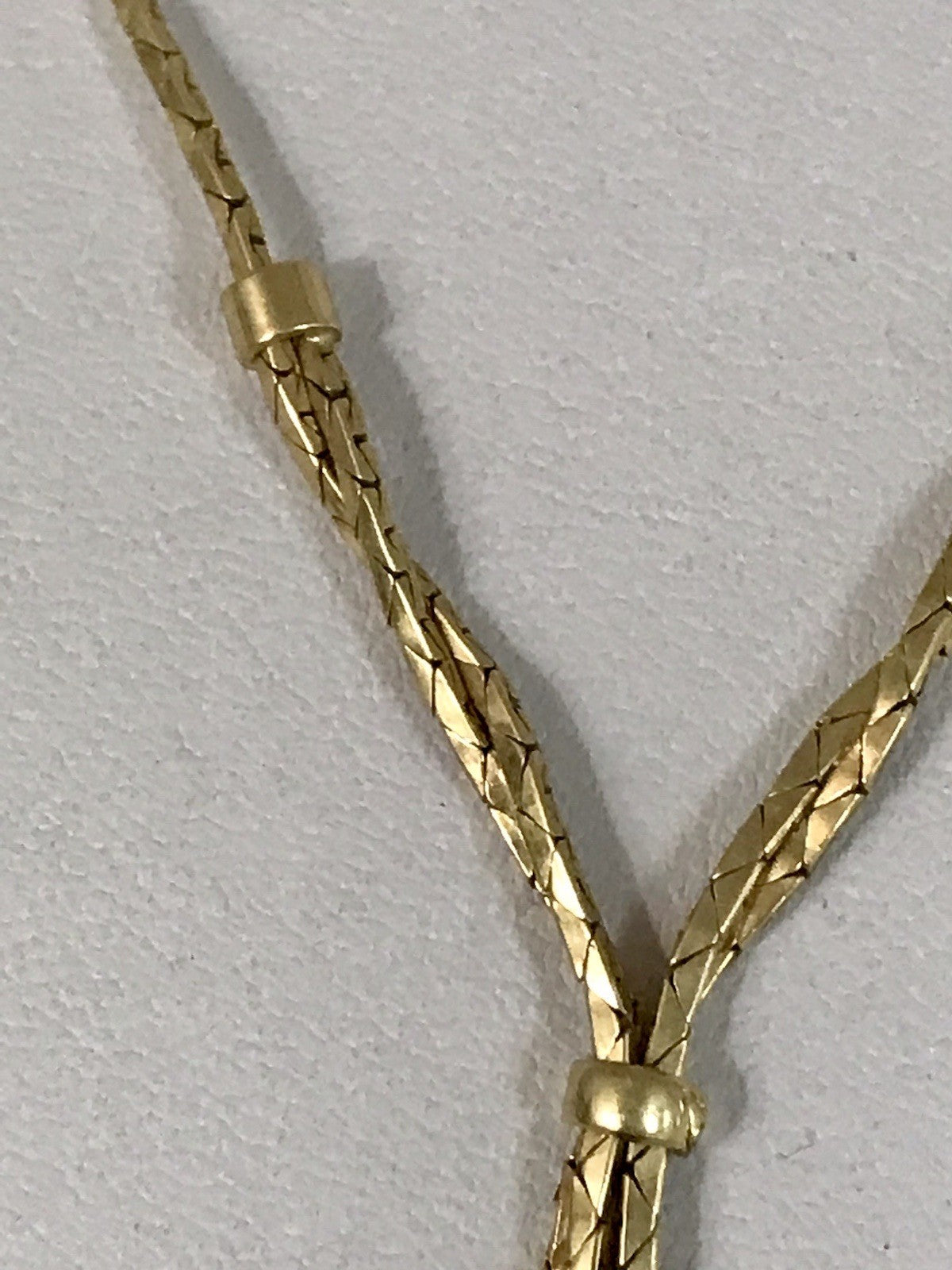 Vintage 60er Collier Halskette Amerik. Doublè gold SCHÖN Kette Damen