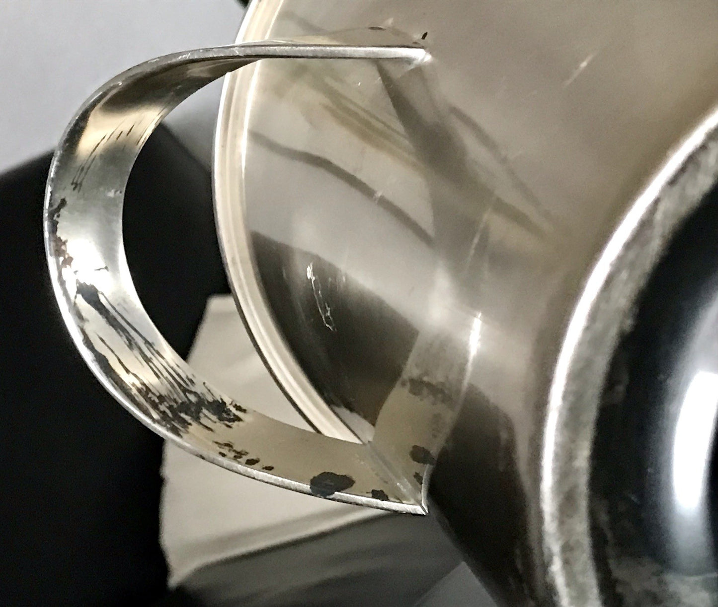 Vintage alt WMF Sekteimer Weinkühler Eiseimer versilbert Wagenfeld Ära