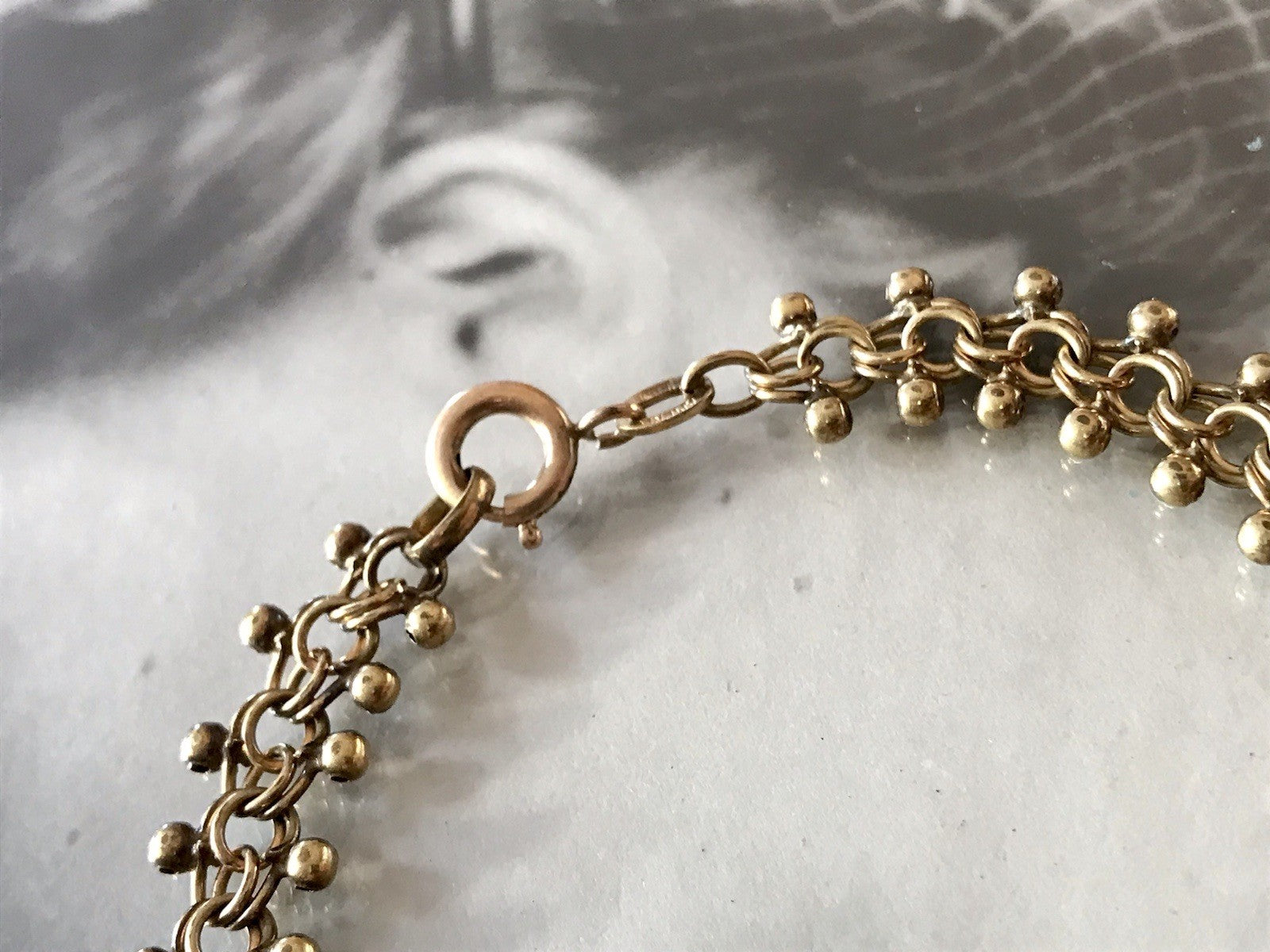Vintage Armband vergoldet Amerik. Doublè  SCHÖN! FBM