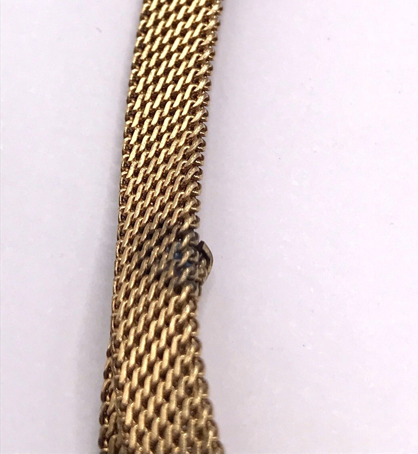 Vintage 50er 60er Collier Halskette Amerik. Doublè gold Choker Statement SCHÖN!