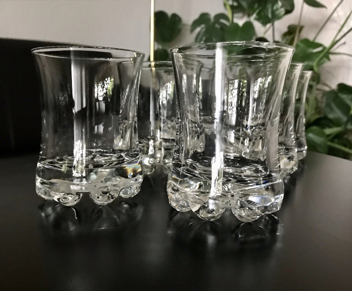 Vintage 6 Luigi Bormioli Light&Music Wasser Whisky? Gläser Kristallglas Glas