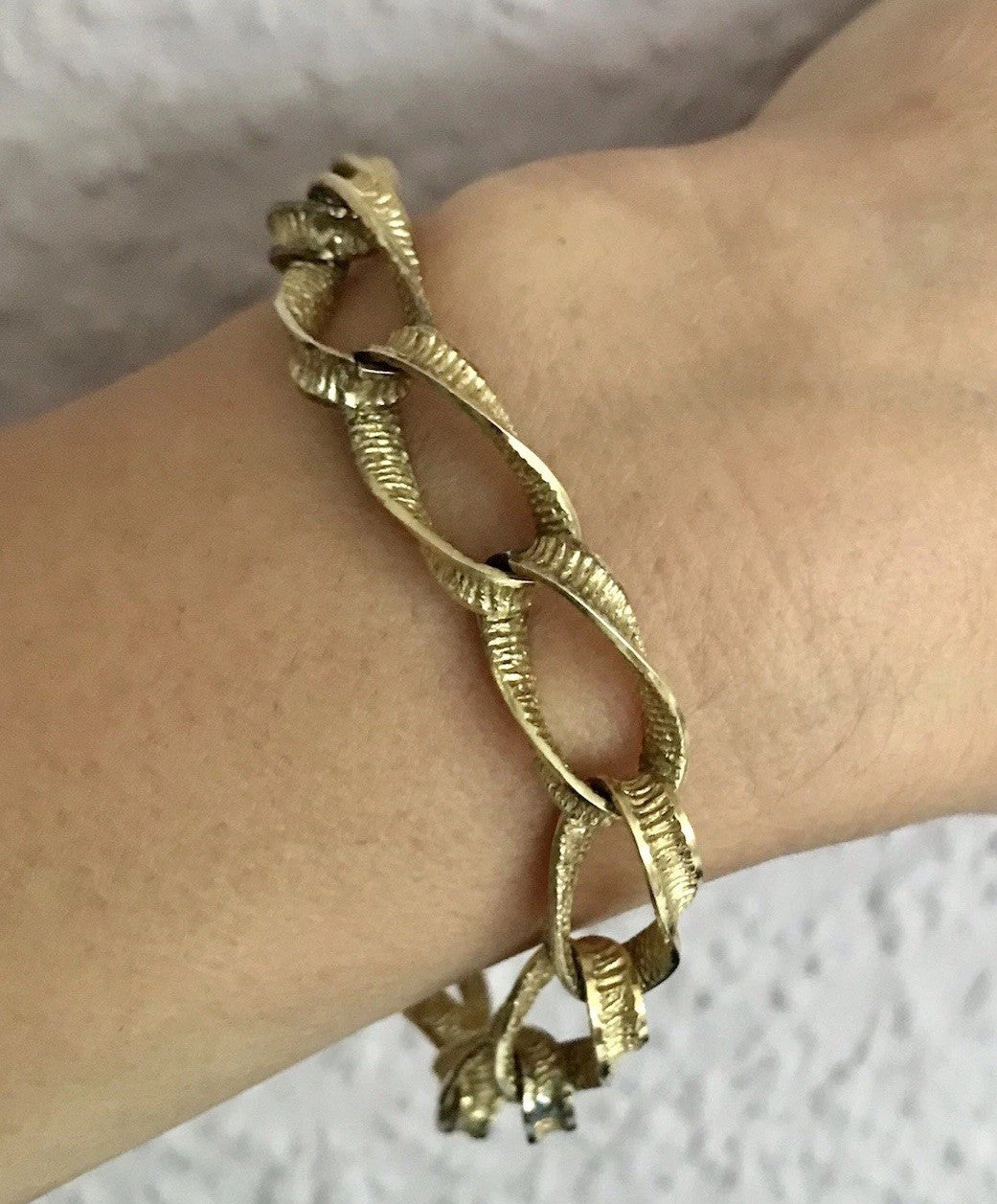 Vintage Armband vergoldet Amerik. Doublè Andreas Daub SCHÖN!