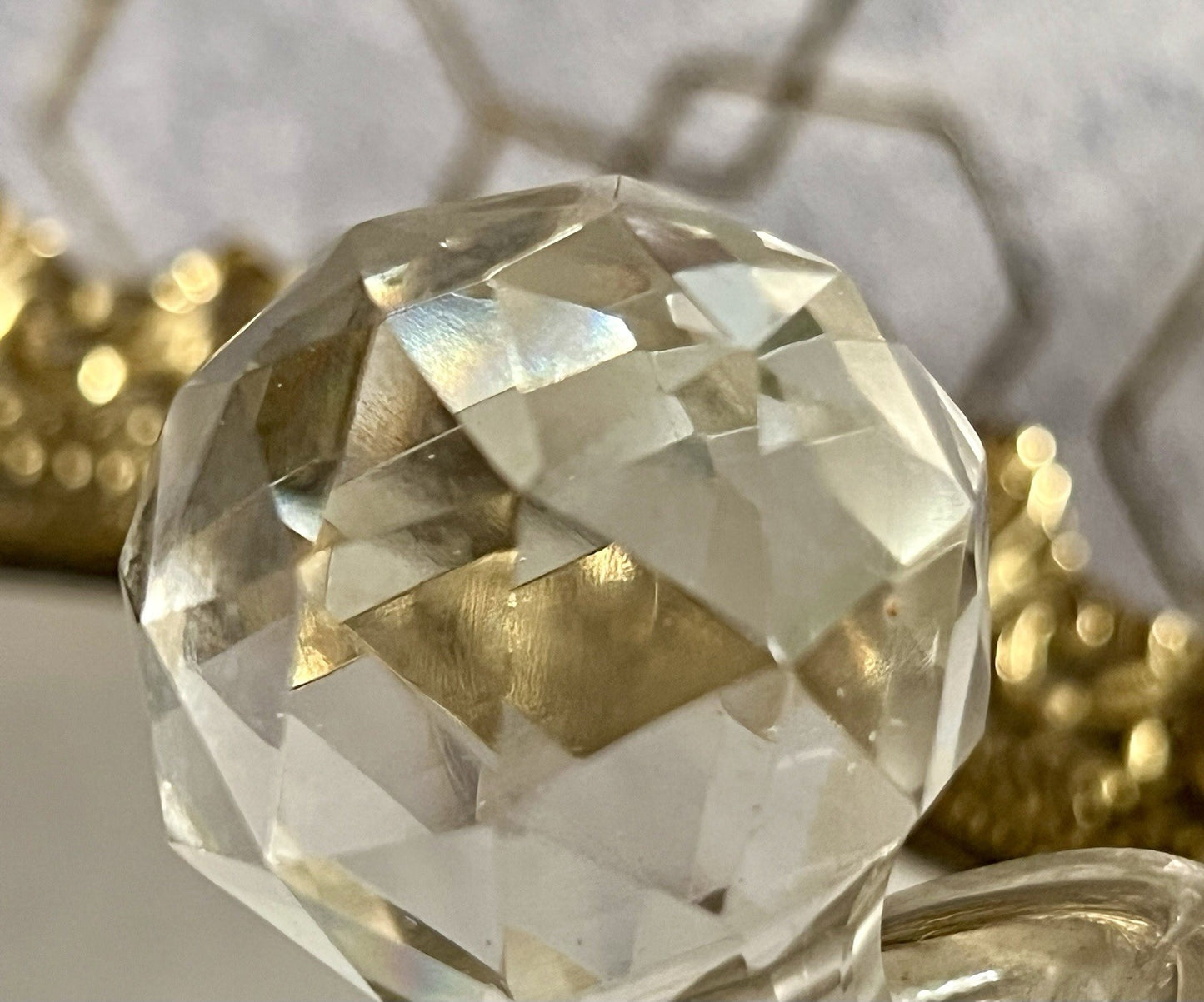 Antik ~1850-90 Baccarat 2x Flakon Parfüm kleine Glaskaraffe Schnitt Bleikristall