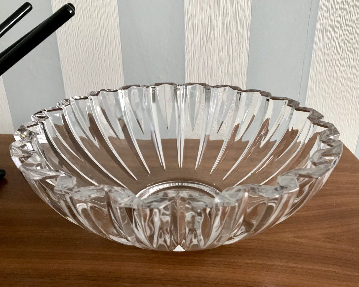 Villeroy&Boch Edel Vintage Designer Glas Schale signiert Kristallglas