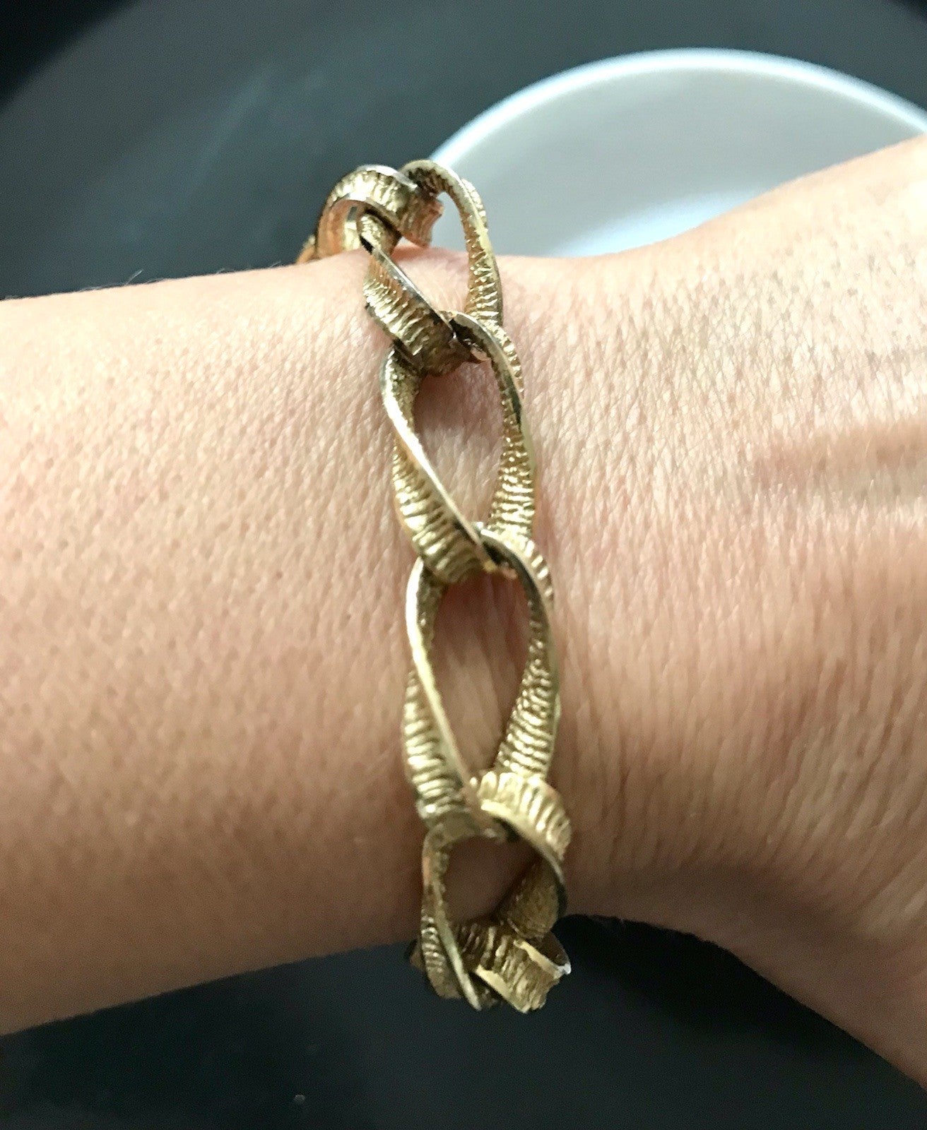 Vintage Armband vergoldet Amerik. Doublè Andreas Daub SCHÖN!