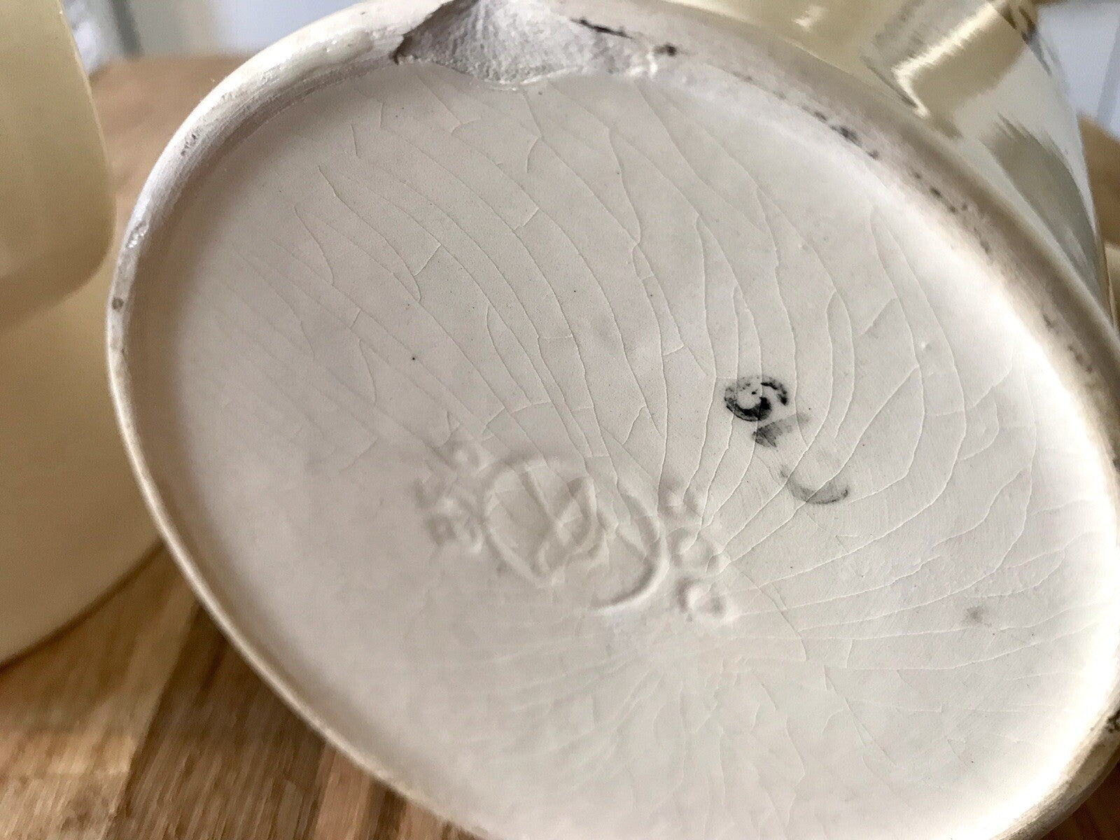 Alt Vintage 3 Kanne Milchkanne Messkrüge DDR Keramik Landhaus creme 1l 3/4l 1/2l