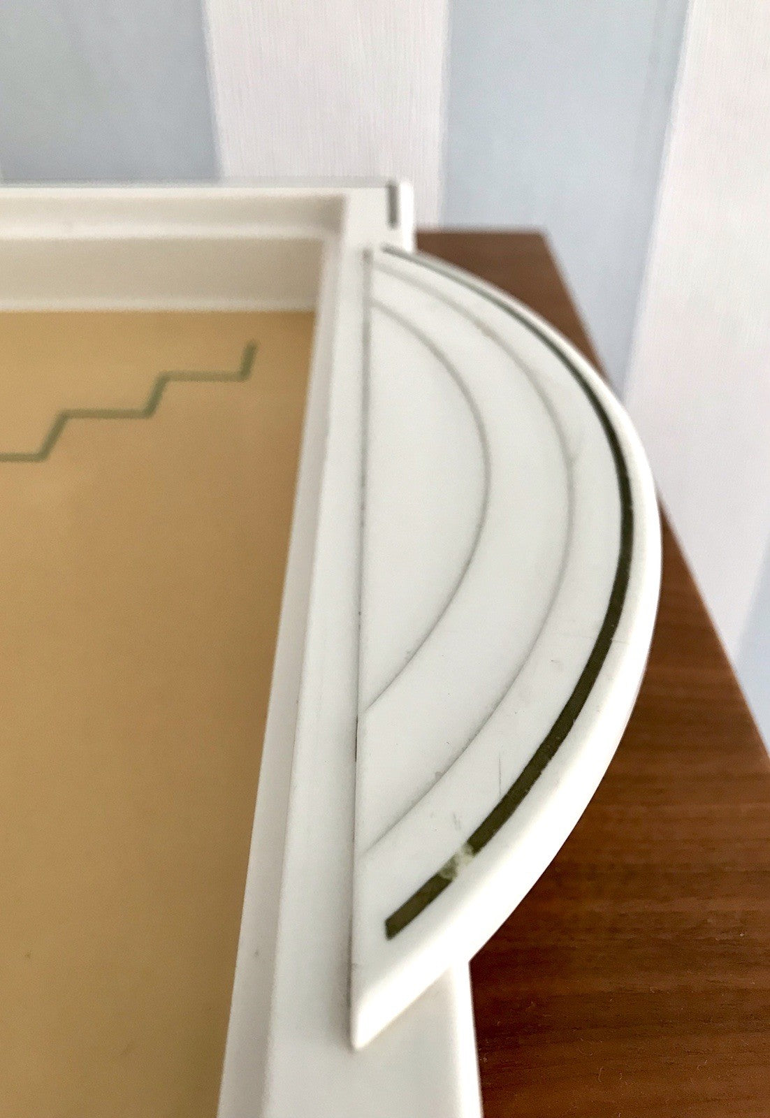 Vintage Designer Tablett Serviertablett 80’s Jahre WMF Jo Laubner Design