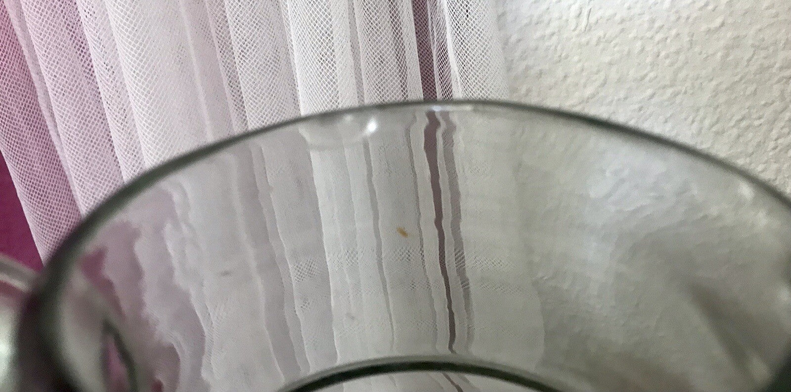 Antik groß Krug Glas Karaffe Kanne Wasserkrug Glas mundgeblasen light türkis