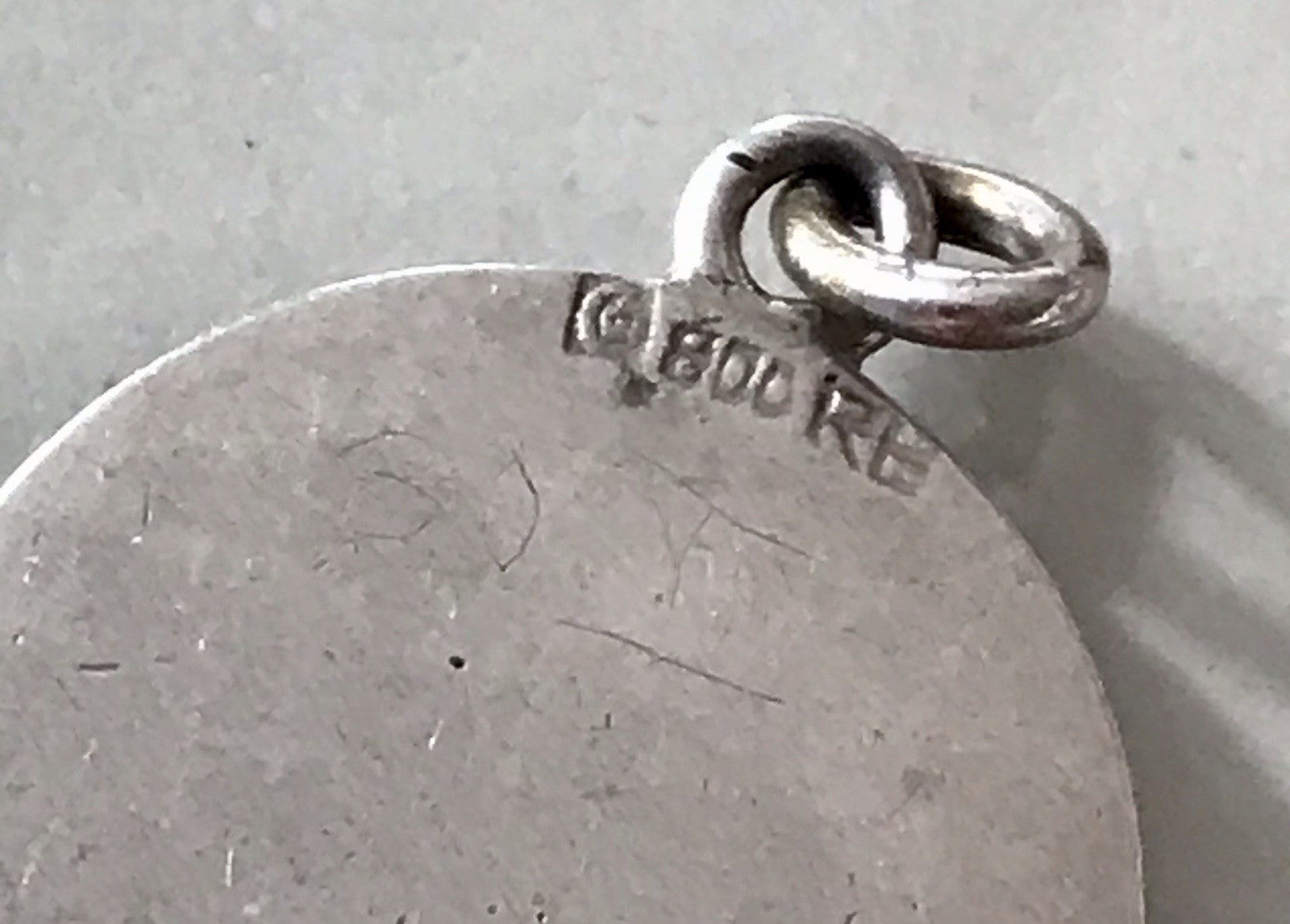 Antik Anhänger Studentika 800 Silber Burschenschaft Studentenverbindung