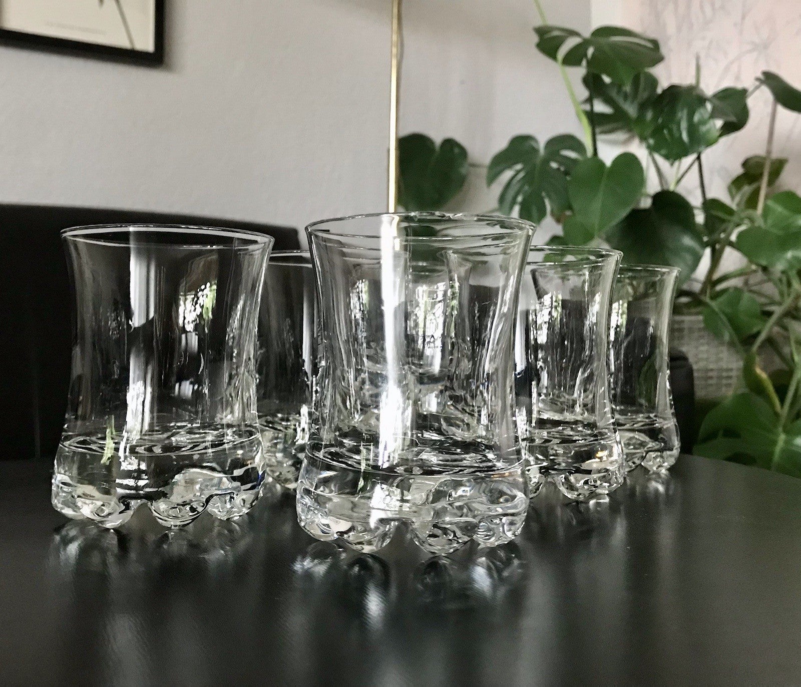 Vintage 6 Luigi Bormioli Light&Music Wasser Whisky? Gläser Kristallglas Glas