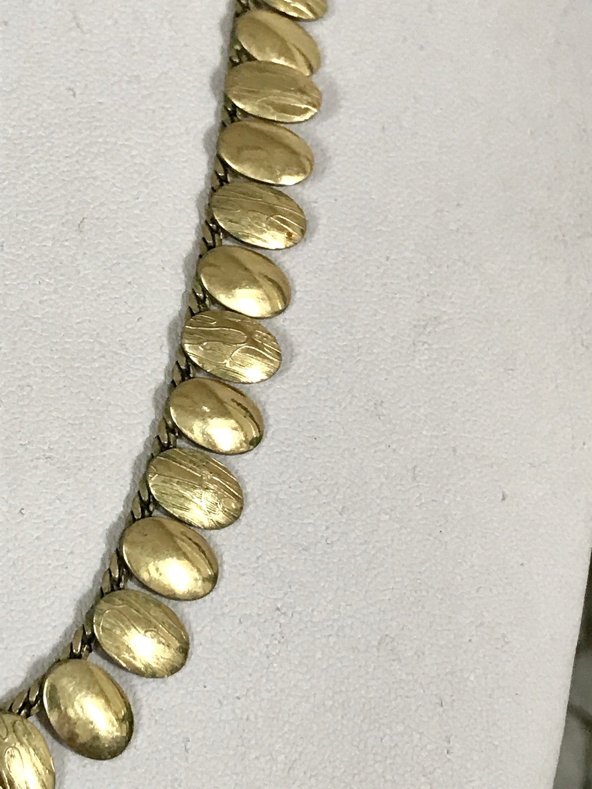 Vintage 60er Collier Halskette Amerik. Doublè gold SCHÖN