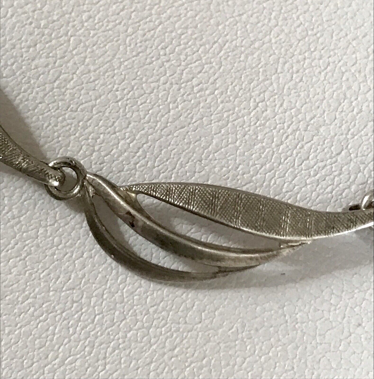 Alt Vintage Edel 800 Silber Collier Halskette