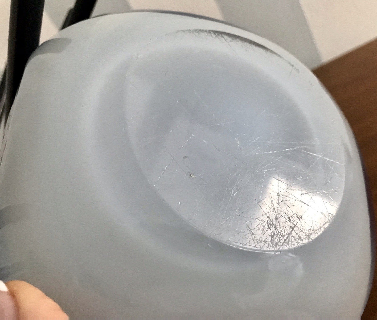 Vintage 60er Murano Glas Schale Barovier? Rot weiß gelb edel