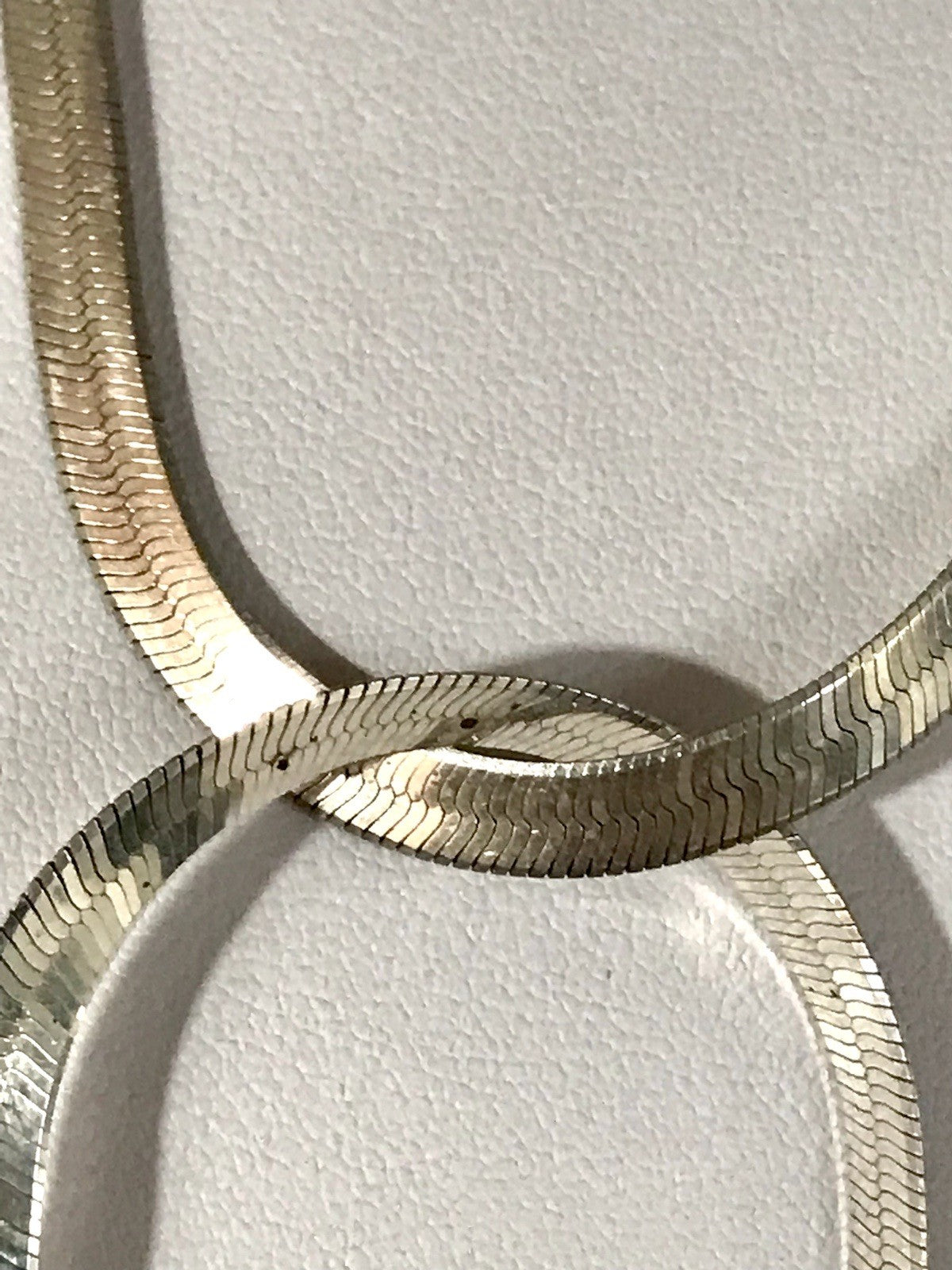 Vintage Modern 925 Silber Schmuck Set Collier Halskette & Armband Zeitlos