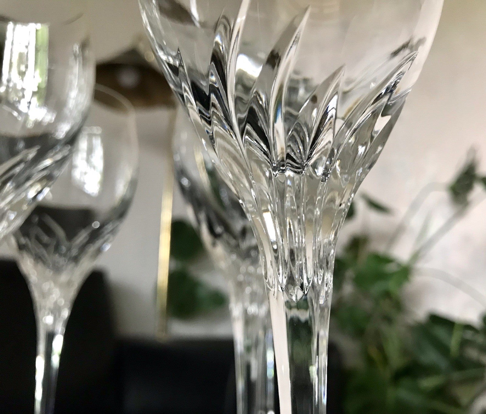 EDEL 6 Weingläser Gläser  Kristallglas Nachtmann Yvonne Bleikristall