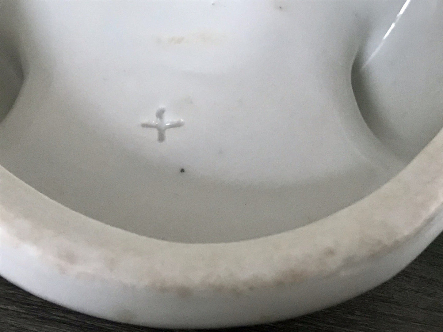 Antik Porzellan Dose Vorratsgefäß Vorratsdose Gries Rosen Jugendstil Art Déco