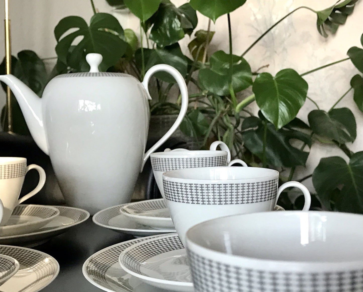 Vintage Thomas / Rosenthal Porzellan Kaffeeservice Eva Zeisel Design Klassiker