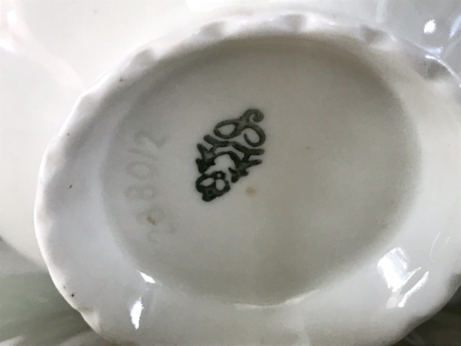 Antik Edel Art Déco Porzellan Kaffeeservice 8 Pers. SCHÖN Schlaggenwald Böhmen