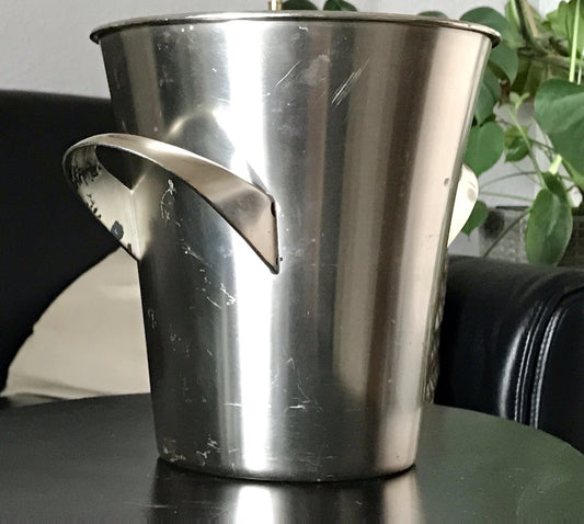 Vintage alt WMF Sekteimer Weinkühler Eiseimer versilbert Wagenfeld Ära