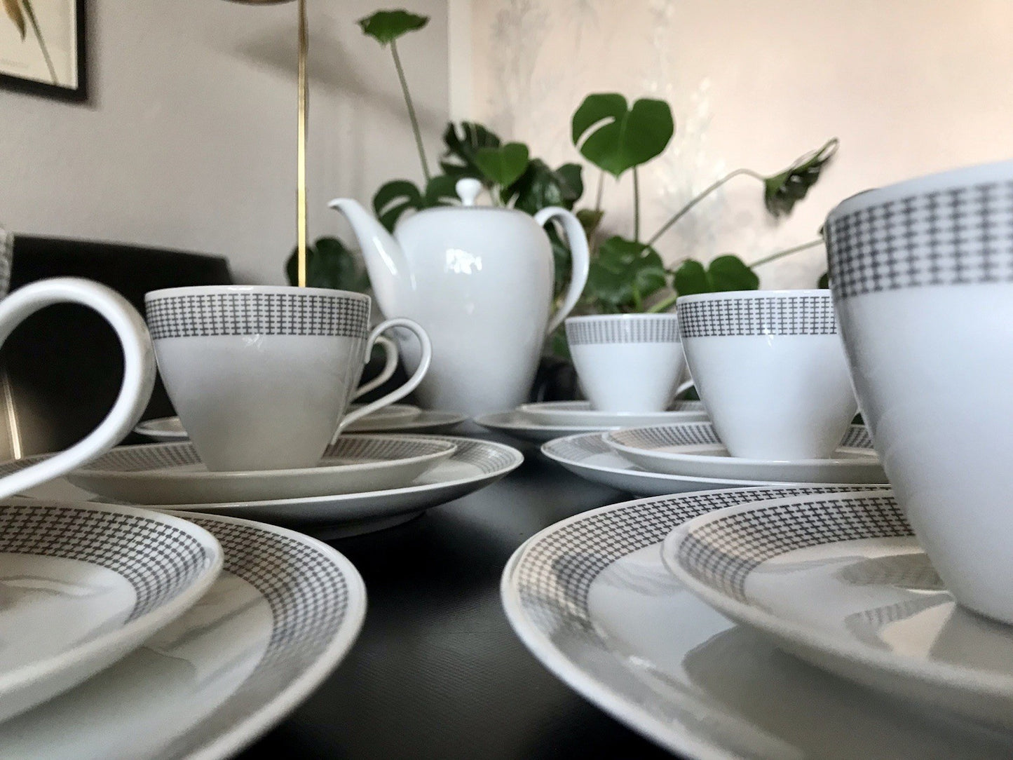 Vintage Thomas / Rosenthal Porzellan Kaffeeservice Eva Zeisel Design Klassiker