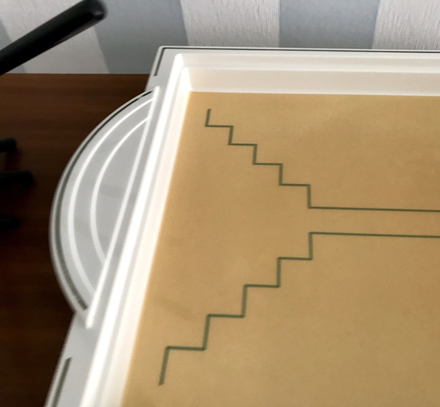 Vintage Designer Tablett Serviertablett 80’s Jahre WMF Jo Laubner Design