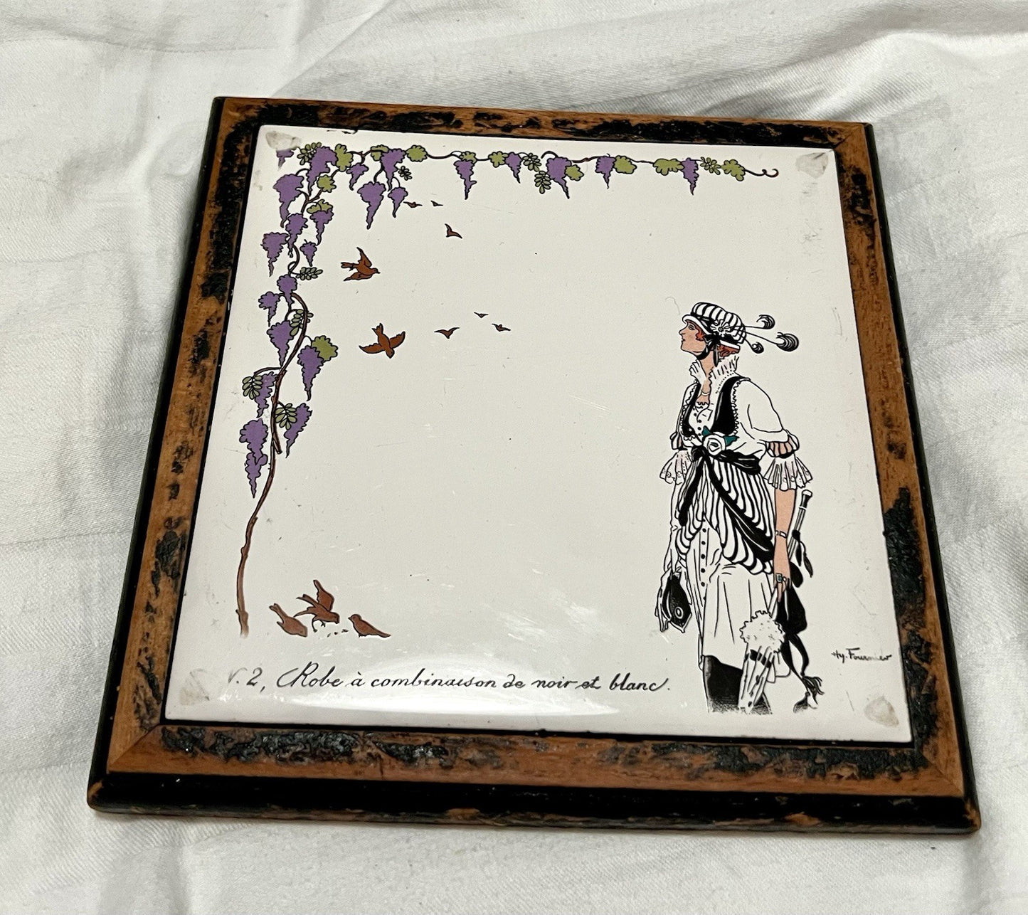 Villeroy & Boch Keramik Fliese Design 1900 Jugendstil Robe