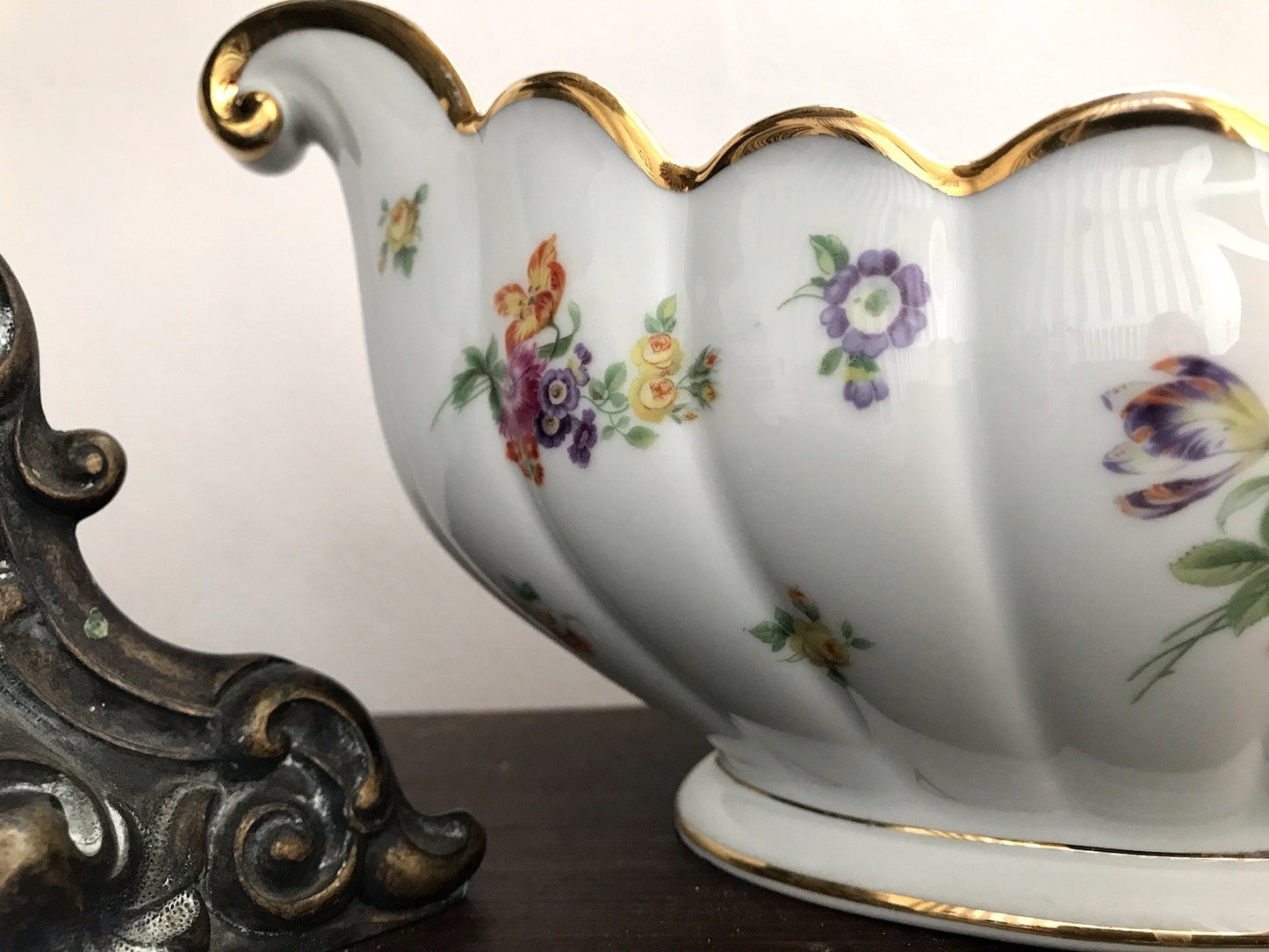Antik Art Déco Edel Porzellan Zierschale Schale Jardiniere  Prunkschale Thomas
