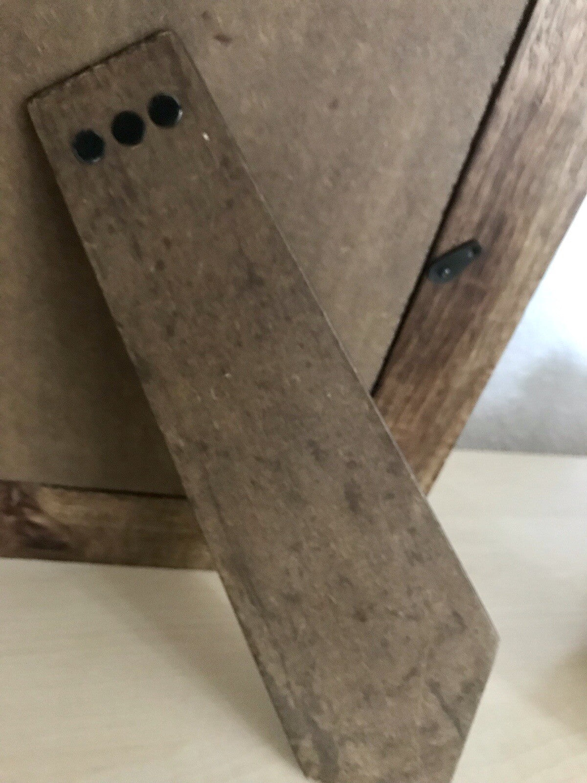 Mango Holz Bilderrahmen Stilvoll Kolonial Stil Stellen Hängen geschnitzt braun