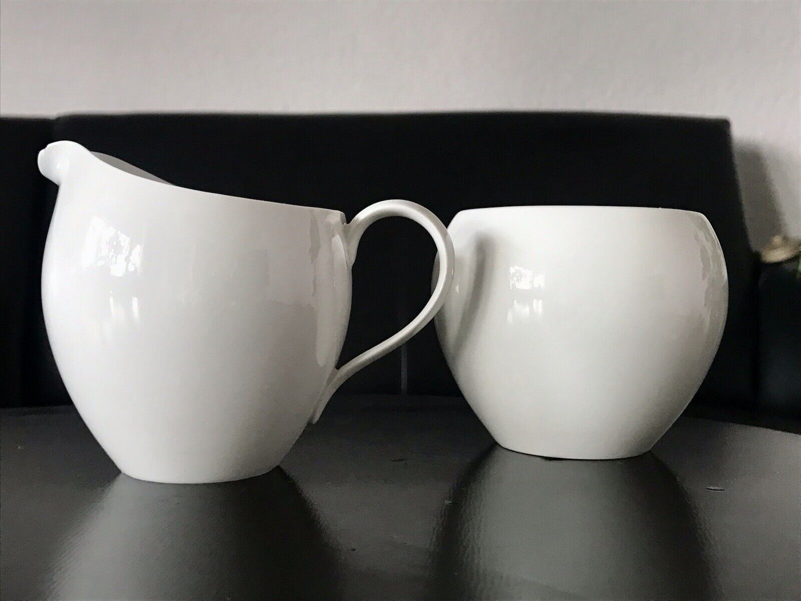 KPM Bauhaus Design Trude Petri Urbino Porzellan Edel 1946-59 Kännchen Zuckertopf