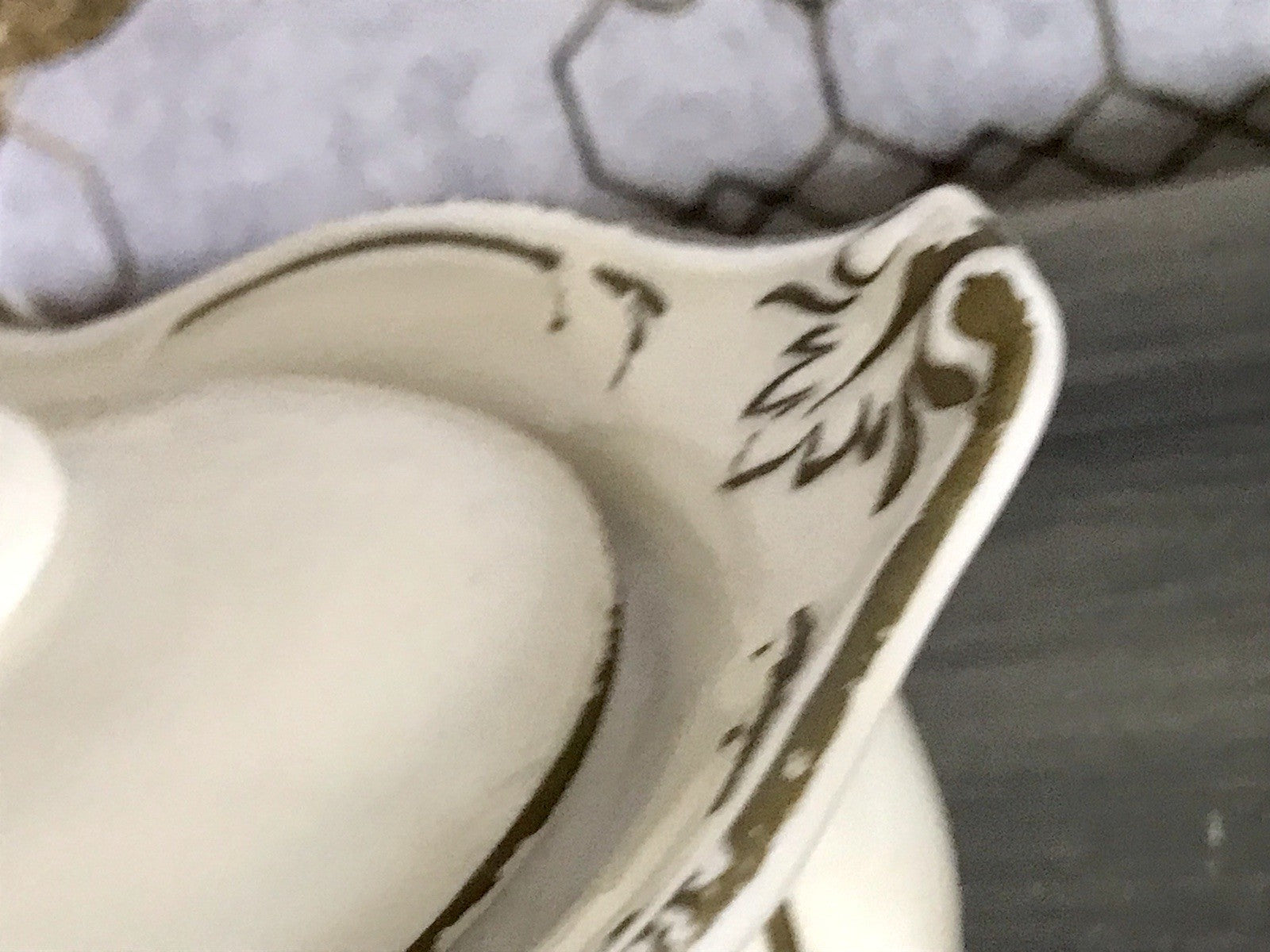 Antik Art Déco Porzellan Dose 02 Deckeldose Schatulle Bonboniere Neu-Tettau 1930